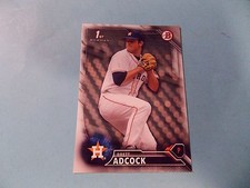 2016 Bowman Draft #BD49 Brett Adcock Rookie Card Houston Astros  Buies Creek 