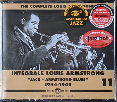 Intégrale Louis Armstrong Vol. 11 - JACK - ARMSTRONG BLUES - 1944-1945 - 3 CD