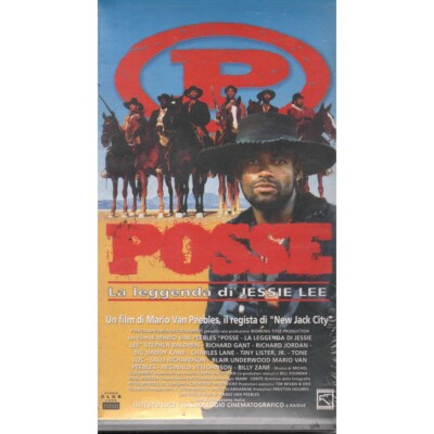 Posse Die Legend von Jessie Lee VHS Mario Van Peebles Univideo - CL00149 Seals