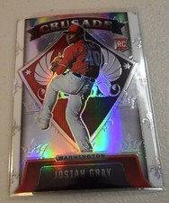 Josiah Gray 2022 Chronicles Crusade #6 Silver Holo Prizm RC