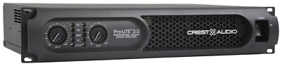 Crest Audio Pro-LITE 3.0 Ultra-Efficient Professional Power Amplifier