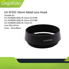 LH-JXF35C Lens Hood Aluminum Alloy Screw-in For Fujinon XF 35mm 23mm F2 R WR