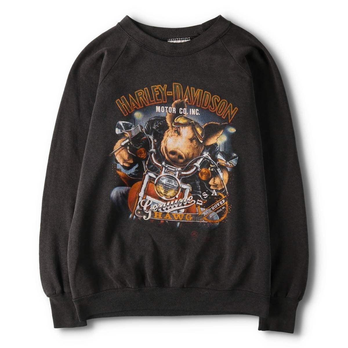 80s Harley-Davidson スウェット　usa製 80年代 USA製 Harley-Davidson ハーレーダビッドソン バック