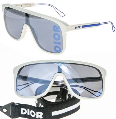 CHRISTIAN DIOR FAST White Mask Removable Strap M1I Sunglasses DM40102I DIORFAST