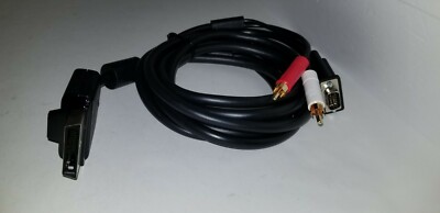 NEW Official OEM Genuine Microsoft XBOX 360 VGA HD AV Cable  S44