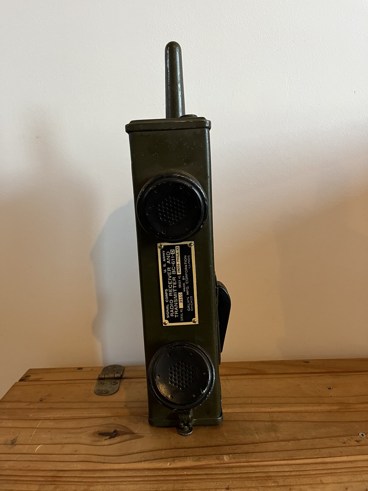 WW2 US Radio American BC611 Walkie Talkie eBay