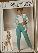 SHIRT Pants SHORTS Patterns WOMANS Teens SZ 16