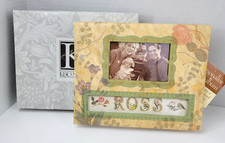 K Company Frame A Name Antiquity Floral Album Personalize Holds 100 4x6 Photos