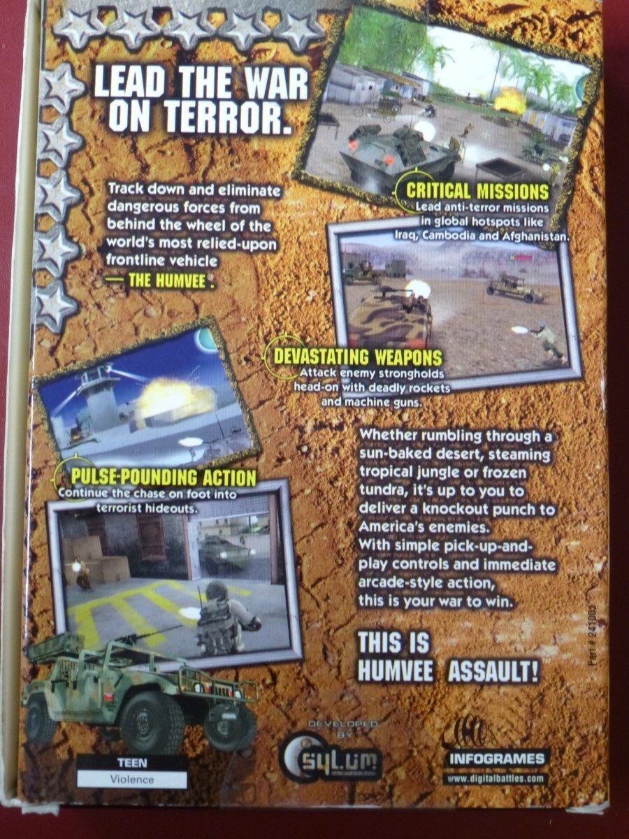 Humvee Assault (PC, 2003) for sale online | eBay