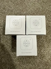 Music Light Sleep Machine (Q1) Variety Soothing Sounds - 3 Pack