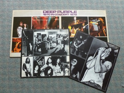 Deep Purple "DEEP PURPLE IN CONCERT" Vinyl LP (Harvest 1C 164-64 156/7) - Picture 4 of 10