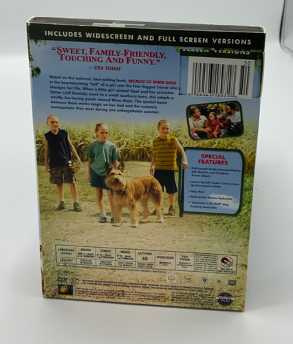 Because of Winn-Dixie - DVD - VERY GOOD - Picture 2 of 2