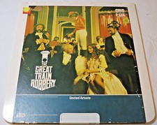 The Great Train Robbery Sean Connery CBS FOX CED Video Disc videodisc movie