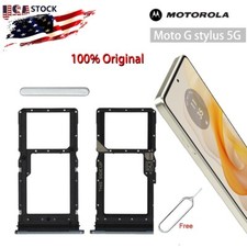 OEM NEW XT2419 SIM Tray  microSD Card Holder For Motorola Moto G Stylus 5G 2024