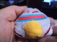 Angry Birds Space Lazer Bird 8  Plush Purple w/Red Cape by Commonwealth No Sound