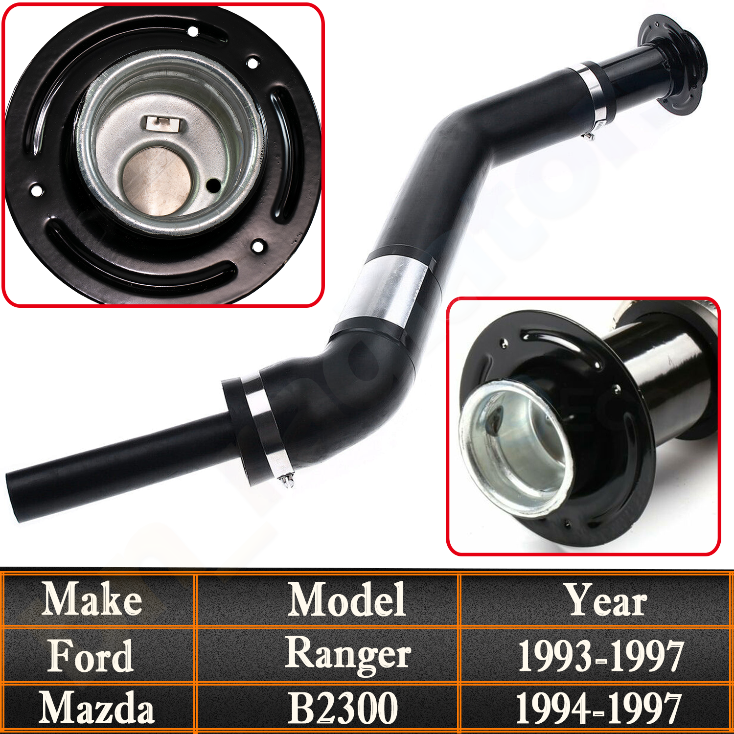 385 For 93-97 Ford Ranger Mazda Pickup F47Z9034P Gas Fuel Tank Filler