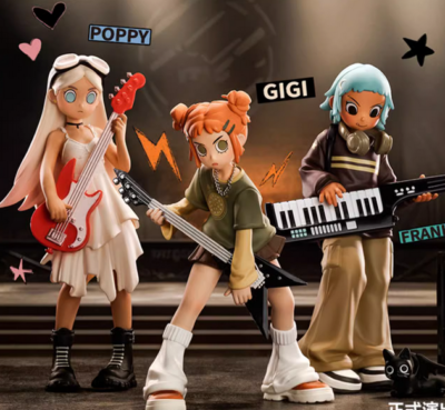 POPMART Peach Riot Rise Up Series Blind Box Confirmed Figure Toy