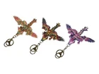 Bodygenix 3D Dragon Printed Flying Keychain Lightweight & Durable Set of 3 Colou