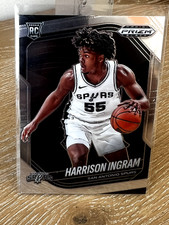Harrison Ingram 2024-2025 Panini Prizm Black RC card #239 San Antonio Spurs