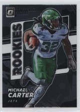 2021 Panini Donruss Optic Rookie Gridiron Kings Michael Carter #RGK-19 14gy
