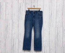 Old Navy kicker boot cut jeans womens size 14 long stretch