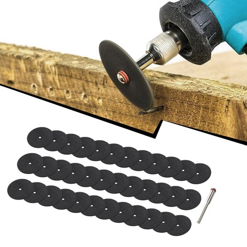 36pcs 24mm Cut-Off Wheel Cutting Disc Kit Set For Rotary Power Tool W/ Mandrel - Picture 5 of 20