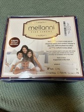 Mellanni Fine Linens 3-piece Twin Sheet Set - 100 Brushed Microfiber -Brand New
