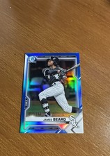 2021 Bowman - Chrome Prospects James Beard #BCP-6 Blue Refractor /150 (RC)