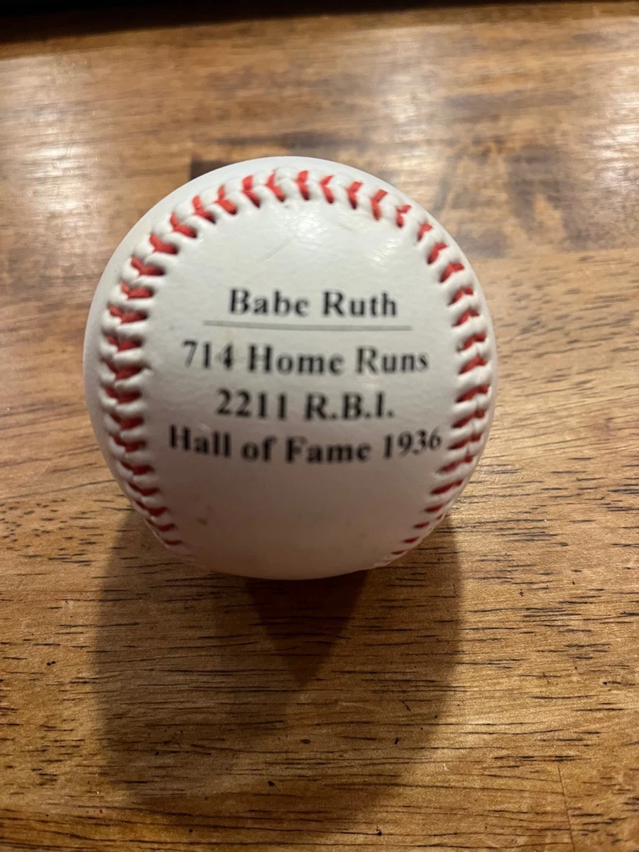 Balle Baseball Babe Ruth 100e Anniversaire 1995 Réplique Signature COA