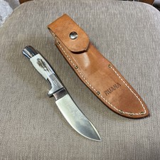 Vintage, Late Model, Ruana - Bonner MT., Never Used Or Sharpened, Orig Sheath