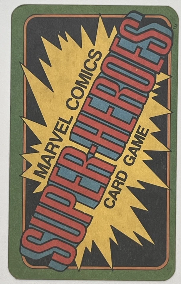 Vintage 1978 Marvel Super-Heroes Card Game INCOMPLETE 34 Cards VTG - Image 3 of 4
