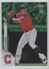 2020 Topps Chrome Ben Baller Edition Green Refractor 61/99 Yu Chang #173 08u6