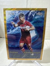 BASTIAN SCHWEINSTEIGER Chrome 2026 Gold Wave /50