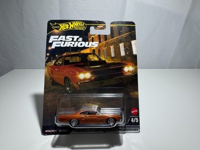 1:64 Hot Wheels Premium Fast&Furious Plymouth Roadrunner Neu OVP Modellauto #773