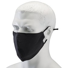 Image of Draper Fabric Reusable Face Masks, Black Pack of 2 Stock No: 94701