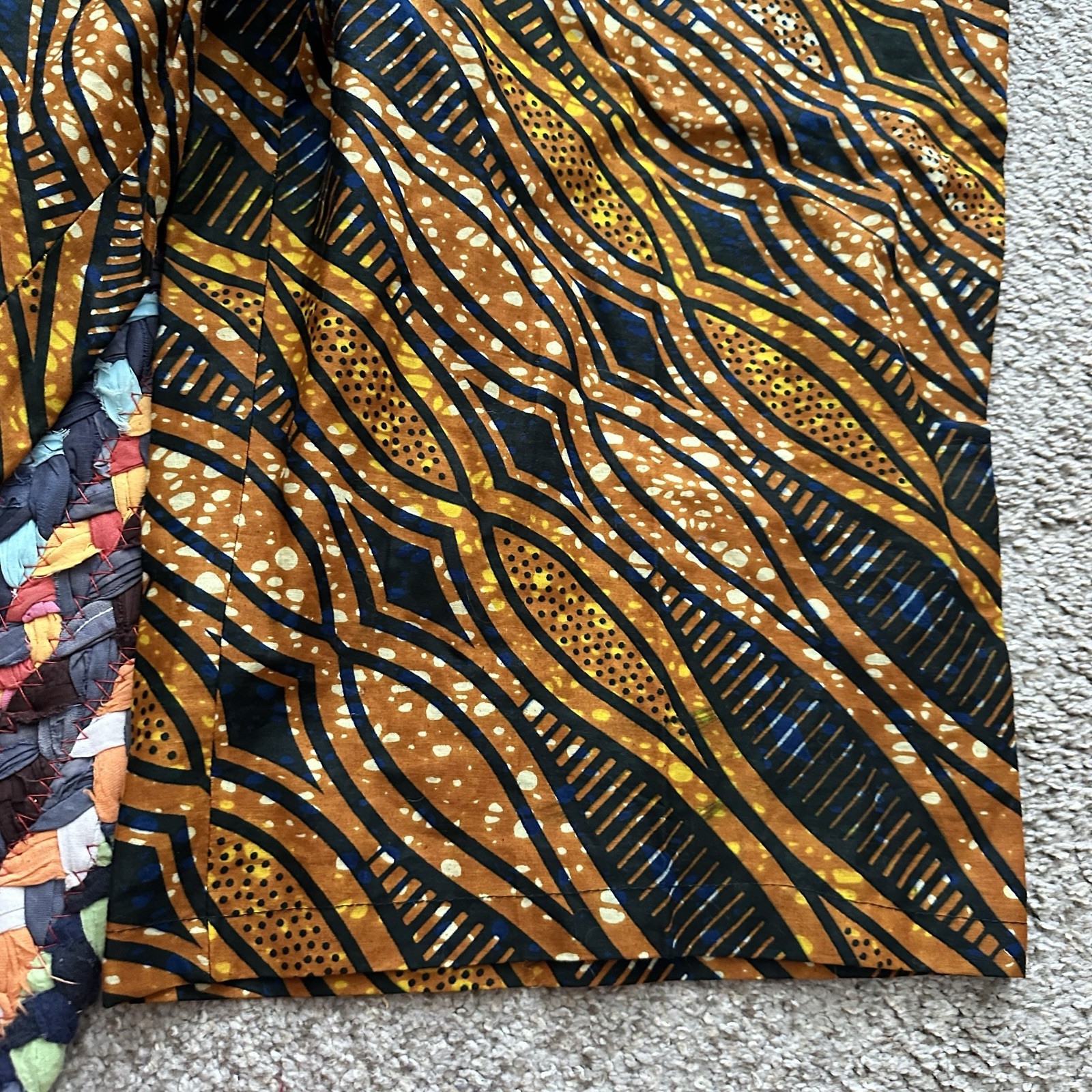 Handmade Ankara Vibrant Patterned Batik Flat Fron… - image 9