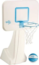 Dunn-Rite Poolsport Swimming Pool Basketball Hoop W/Ball, Base, & 13.5 Inch Stai