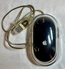 Apple Pro Mouse USB Wired Optical M5769 Black imac Genuine Vintage