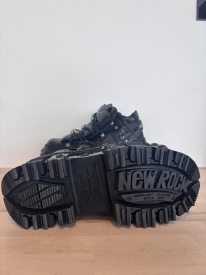 New Rock Tank platform ankle boots, model M-TANK106-C2 | eBay
