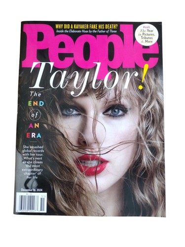 PEOPLE MAGAZINE TAYLOR SWIFT END OF AN ERA DECEMBER 16, 2024