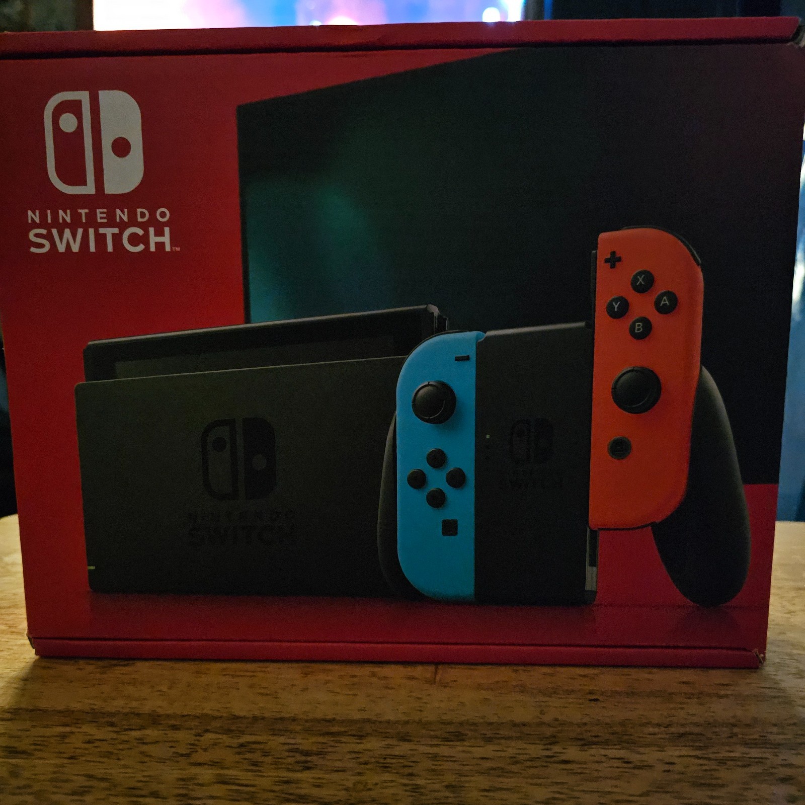Nintendo Switch 32GB Handheld Console - Neon Red/Neon Blue