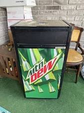 Mountain Dew Cooler Used Working