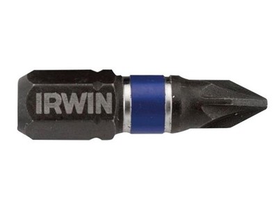 IRWIN  - Impact Pro Performance Screwdriver Bits PZ3 25mm (Pack 2)