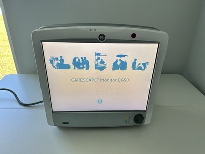 GE Healthcare Carescape B650 Patient + GE Data Module Monitor EXCELLENT