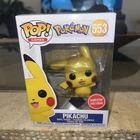 Funko Pop! Pokemon Pikachu #553 Diamond Variant GameStop Exclusive READ
