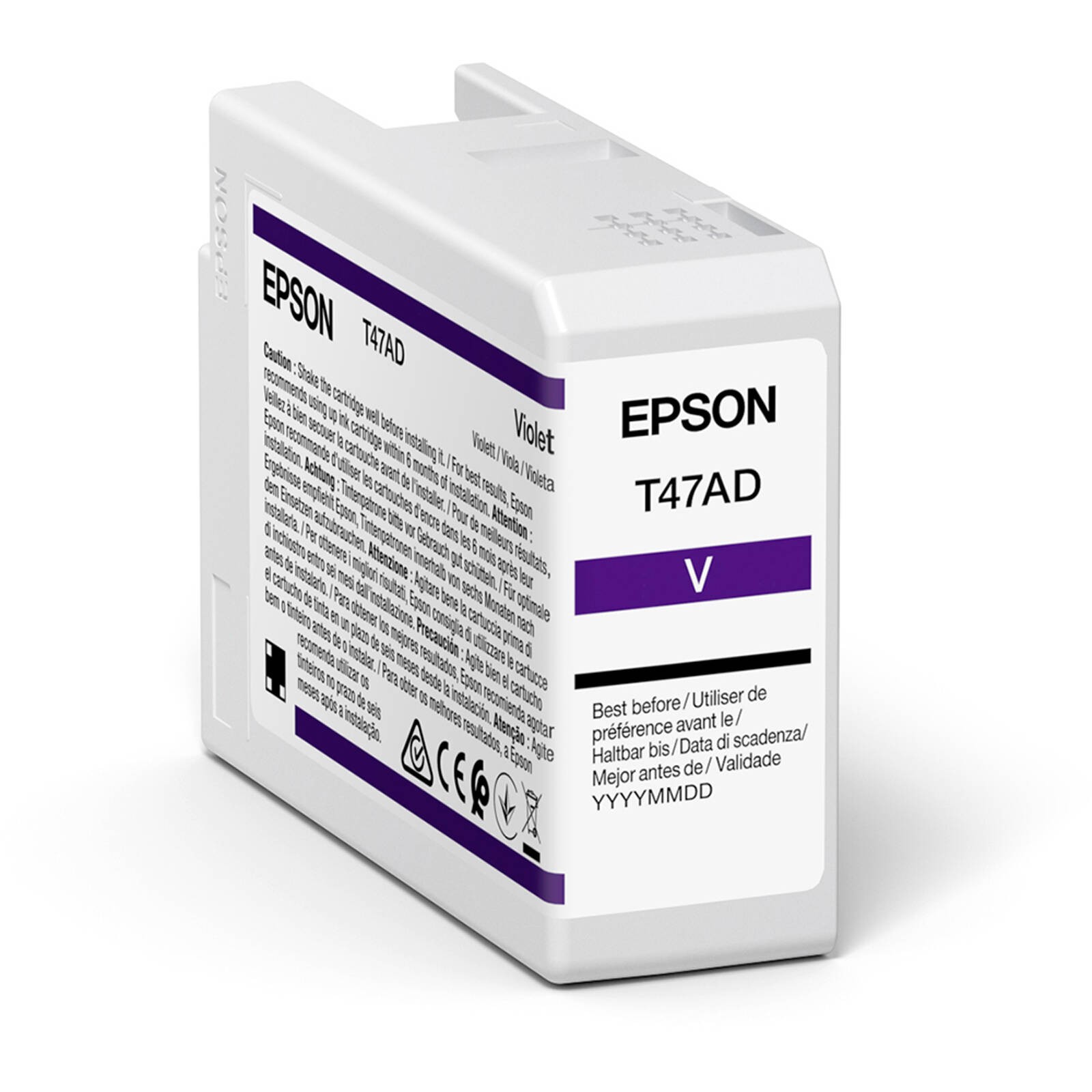 Original Epson T47AD Violet Ink Cartridge (C13T47AD00)