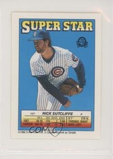 1988 Super Star Sticker Backs Rick Sutcliffe Mike Fitzgerald Marty Barrett 0au4