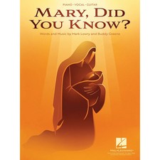 Hal Leonard Mary, Did You Know Piano/Vocal/Guitar Sheet Music
