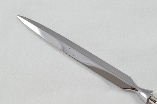 Cased Sheffield Solid Silver Handled Letter Opener Beaulieu Pattern 1905 - Picture 5 of 6