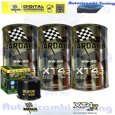 Bardahl XT4R 5W40 Ölwechselkit Für Yamaha YXF850 Wolverine X4 EPS SE 2021